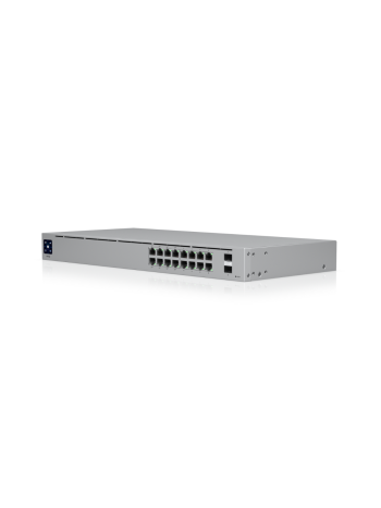 Ubiquiti Networks UniFi USW-16-POE Gen2 Configurable 16-Port Gigabit PoE Ethernet Switch With SFP | USW-16-PoE